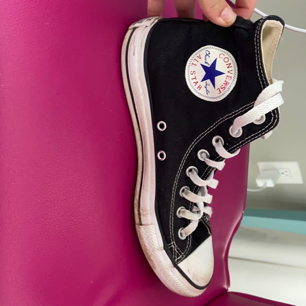 Black High Top Converse